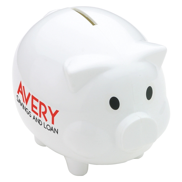 Bright White color option for Piggy Bank