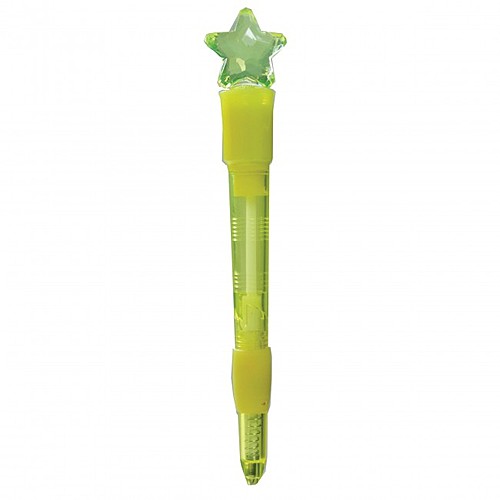 Photo of Ballpoint Light Up Yellow Star Pen