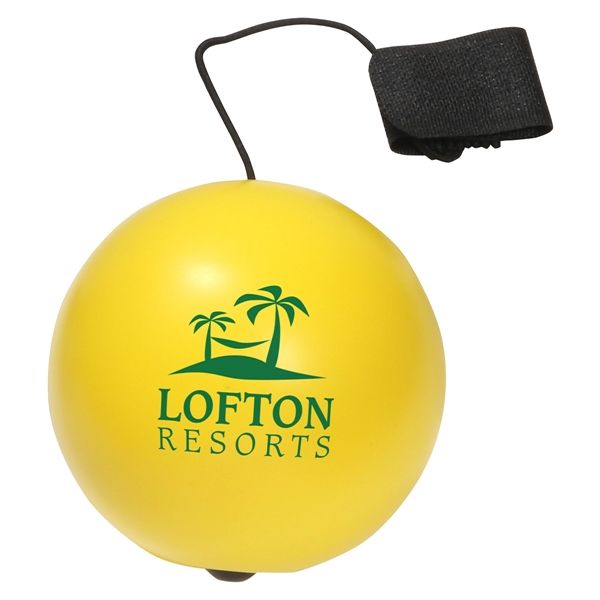 Medium Yellow color option for Stress Ball Yo Yo Bungee
