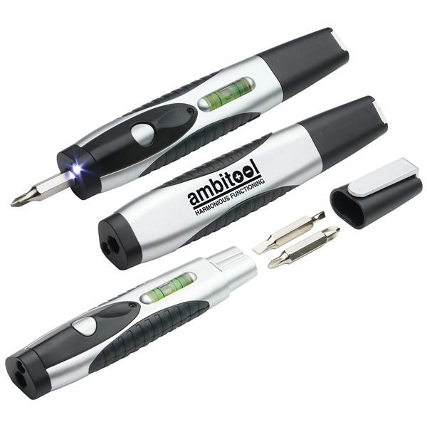 Clear Black color option for Level Light Screwdriver Pen