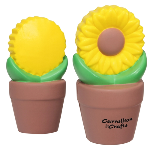 Photo of Sunflower In Pot Stress Reliever