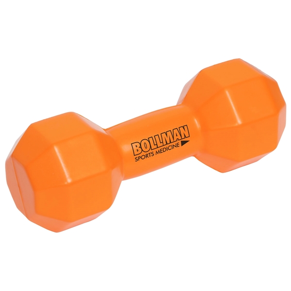 Medium Orange color option for Dumbbell Stress Reliever