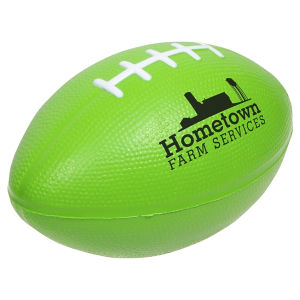 Bright Green color option for Large Football Stress Reliever