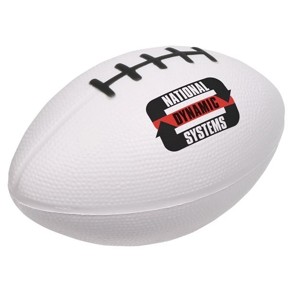 Bright White color option for Large Football Stress Reliever