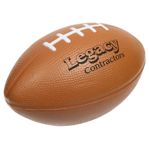 Dark Brown color option for Large Football Stress Reliever
