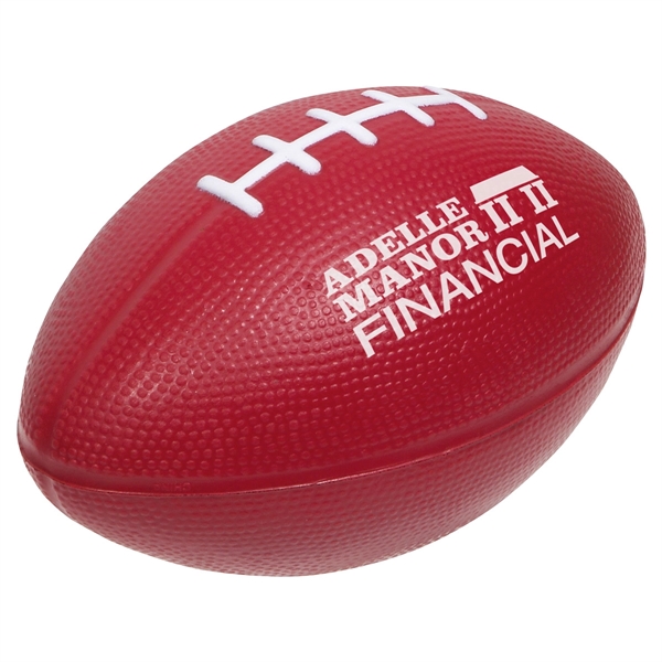 Medium Burgundy color option for Large Football Stress Reliever