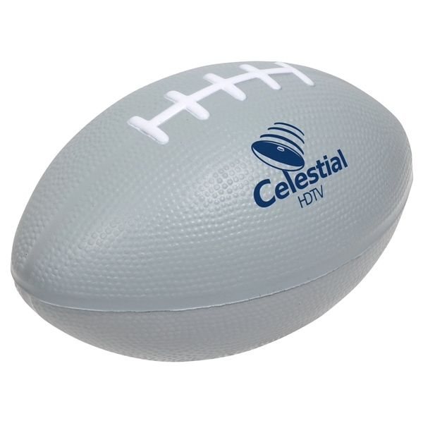 Medium Gray color option for Large Football Stress Reliever