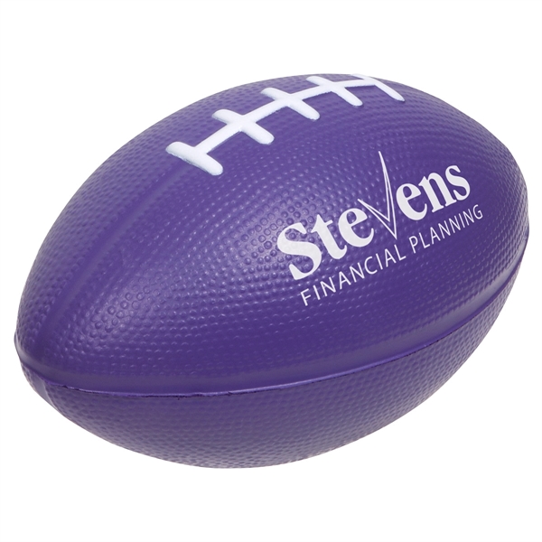 Medium Purple color option for Large Football Stress Reliever