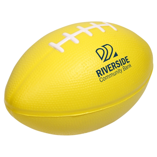 Medium Yellow color option for Large Football Stress Reliever