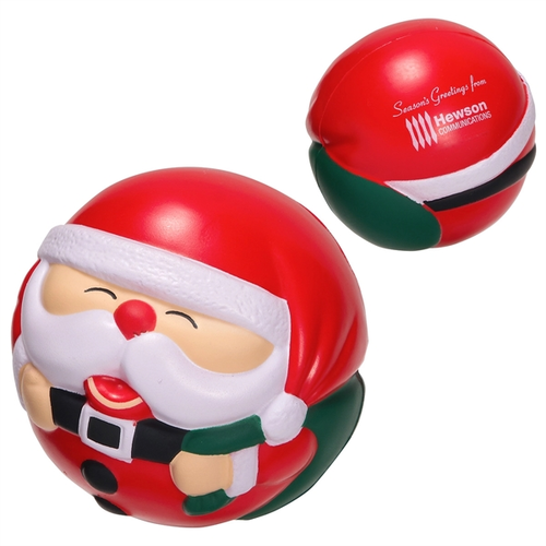 Photo of Santa Claus Ball Stress Reliever