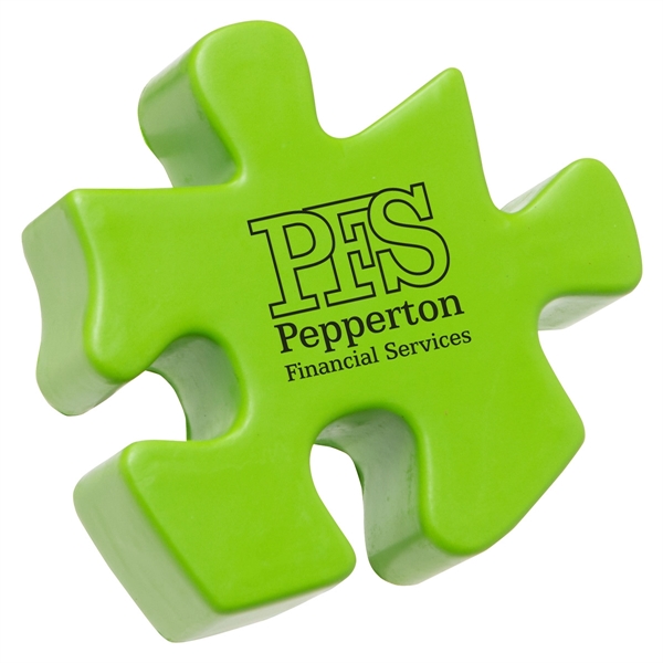 Bright Green color option for Puzzle Piece Stress Reliever
