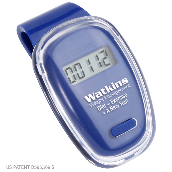 Medium Blue color option for Fitness First Pedometer