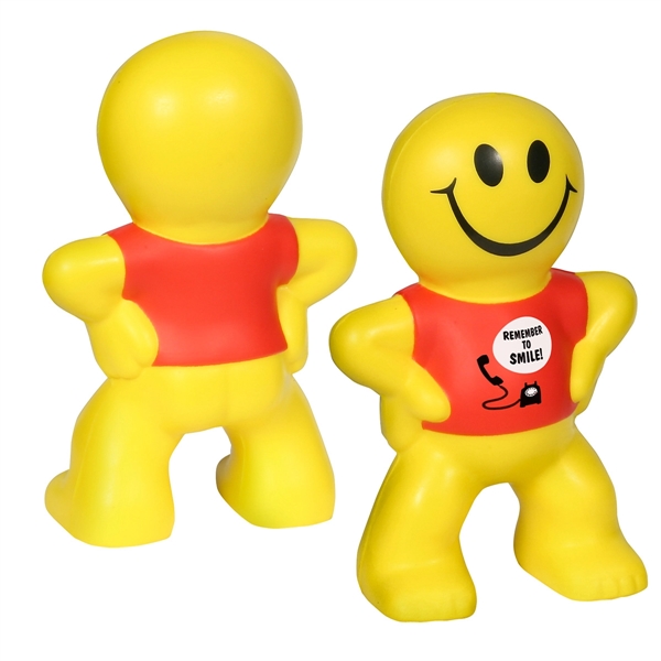 Medium Yellow color option for Captain Smiley Stress Reliever