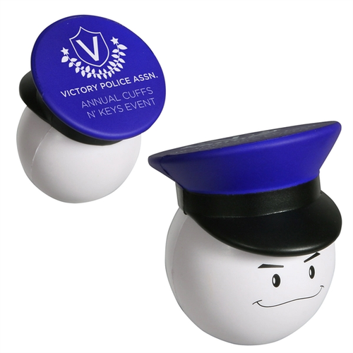 Photo of Policeman Mad Cap Stress Reliever