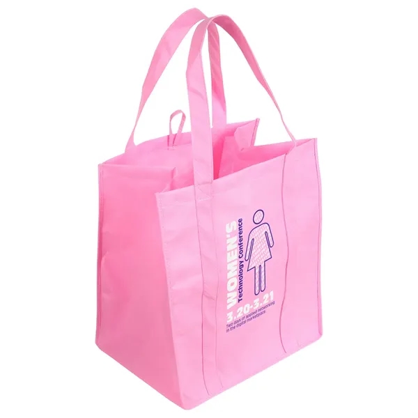 Light Pink color option for Sunbeam Jumbo Non Woven Shopping Bag