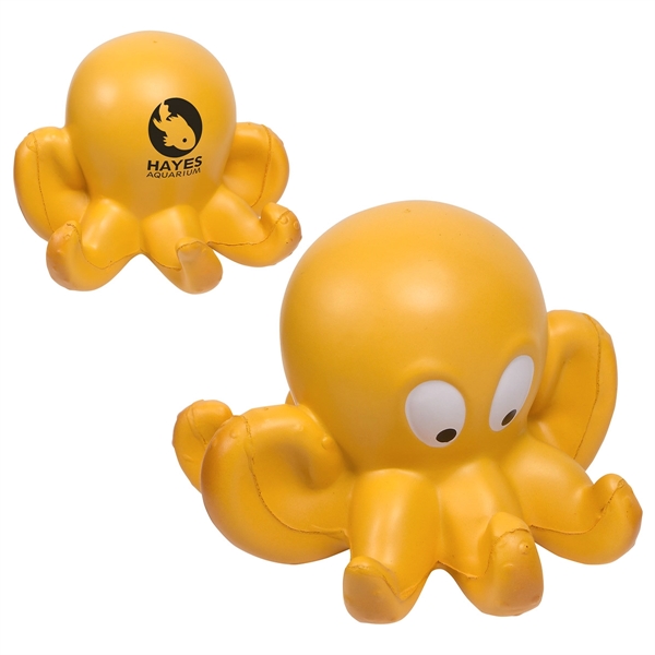Medium Orange color option for Octopus Stress Reliever