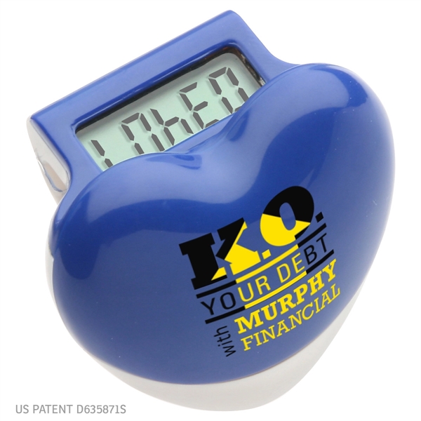 Medium Blue color option for Healthy Heart Step Pedometer