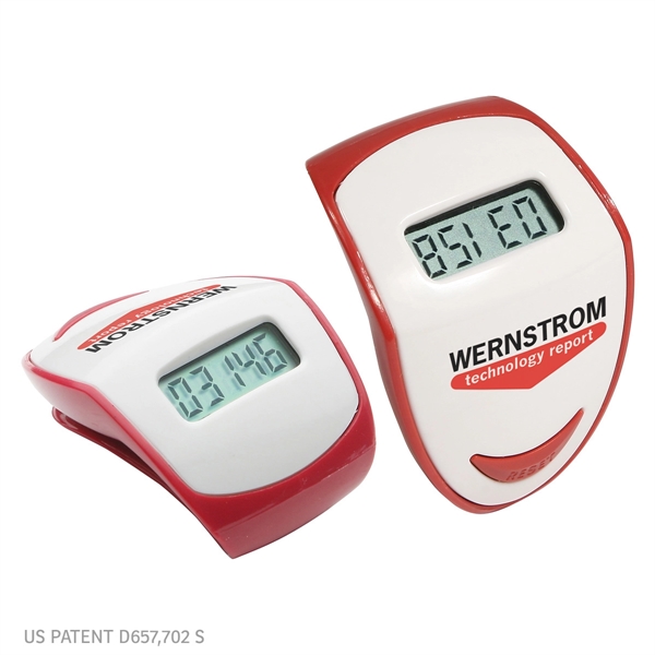 Medium Red color option for Step Hero Pedometer