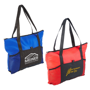 Photo of Feather Flight Non Woven Zipper Tote Bag