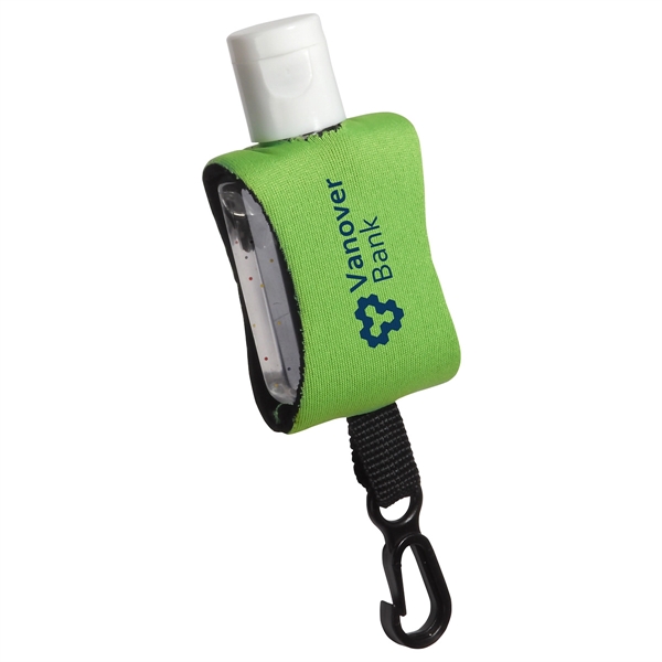 Bright Green color option for Cozy Clip 0.5 Oz Hand Sanitizer