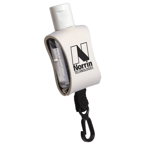 Bright White color option for Cozy Clip 0.5 Oz Hand Sanitizer