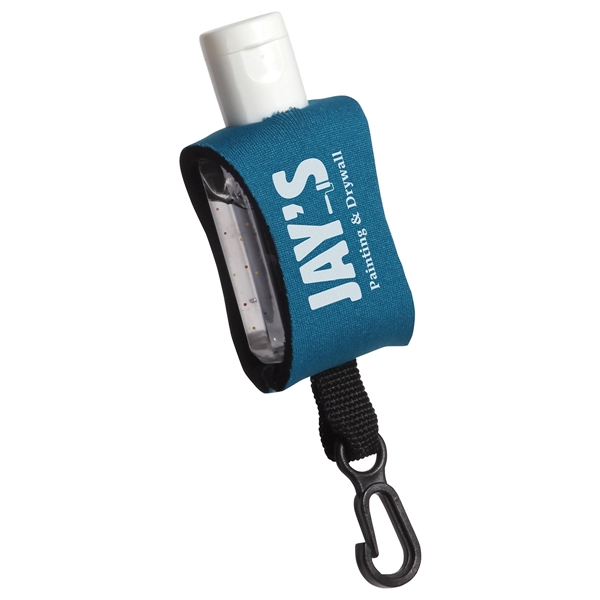 Medium Teal color option for Cozy Clip 0.5 Oz Hand Sanitizer