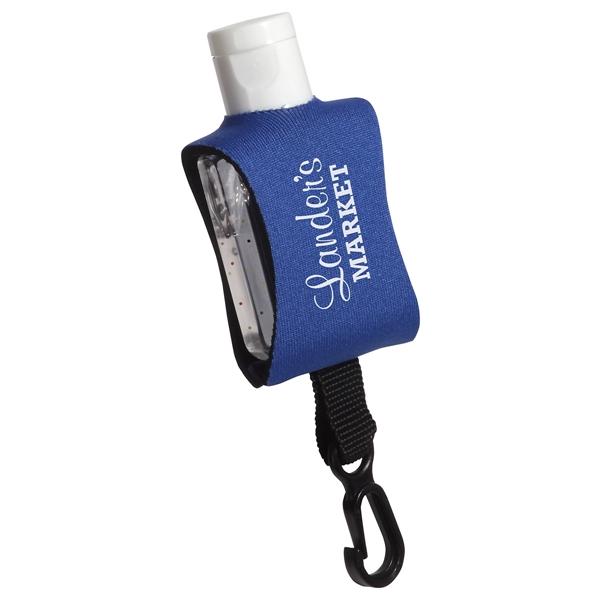 Royal Blue color option for Cozy Clip 0.5 Oz Hand Sanitizer