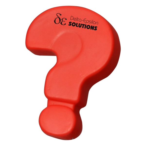 Medium Red color option for Question Mark Stress Reliever