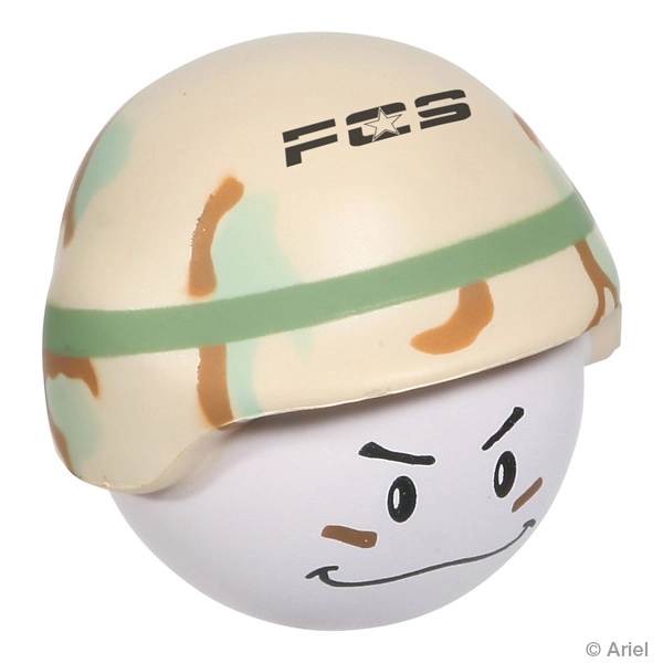 Light Brown color option for Soldier Mad Cap Stress Reliever