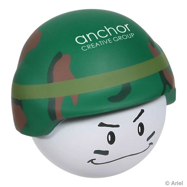 Medium Green color option for Soldier Mad Cap Stress Reliever