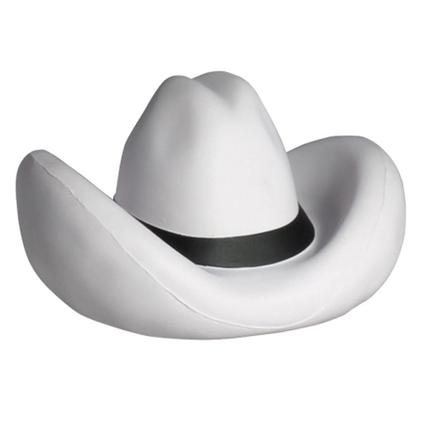 Bright White color option for Cowboy Hat Stress Reliever
