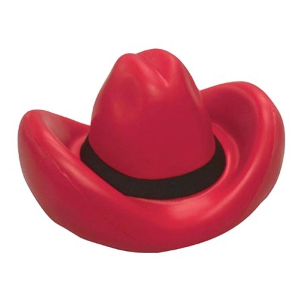 Medium Red color option for Cowboy Hat Stress Reliever