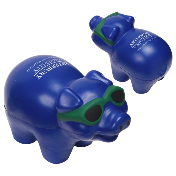 Medium Blue color option for Cool Pig Stress Reliever