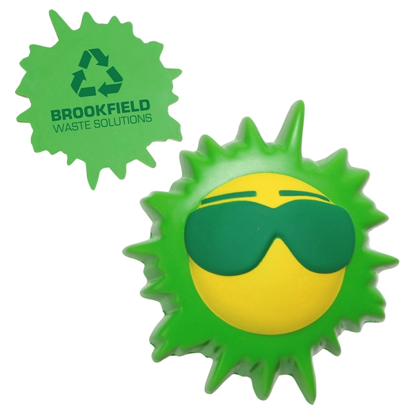 Medium Green color option for Cool Sun Stress Reliever