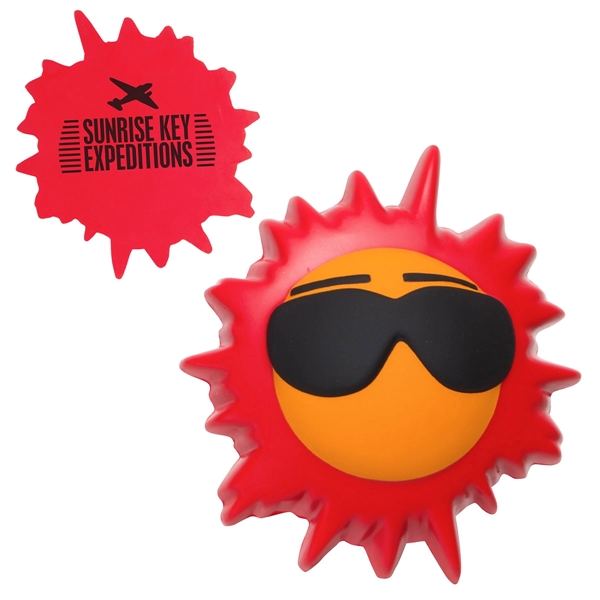 Medium Red color option for Cool Sun Stress Reliever
