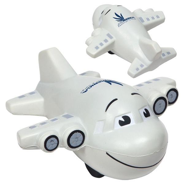 Bright White color option for Large Airplane Stress Reliever