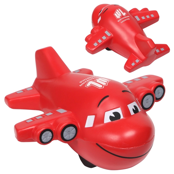 Medium Red color option for Large Airplane Stress Reliever