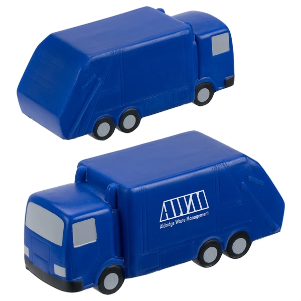 Medium Blue color option for Garbage Truck Stress Reliever