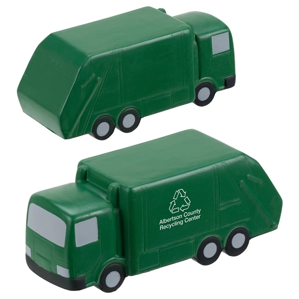 Medium Green color option for Garbage Truck Stress Reliever
