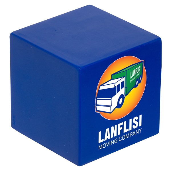 Medium Blue color option for Cube Stress Reliever