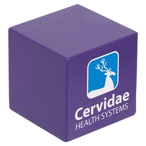 Medium Purple color option for Cube Stress Reliever