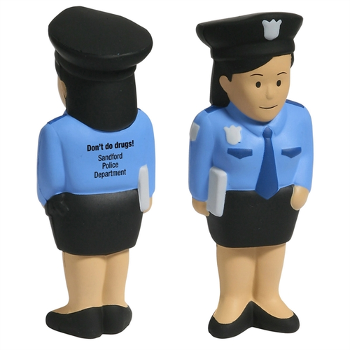 Photo of Police Woman Stress Reliever