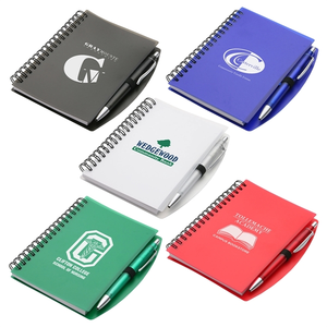 Photo of Hardcover Notebook & Pen Set