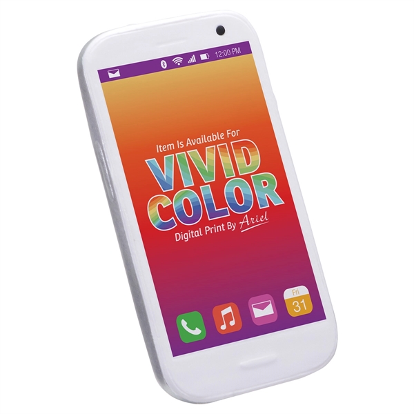 Bright White color option for Smartphone Stress Reliever
