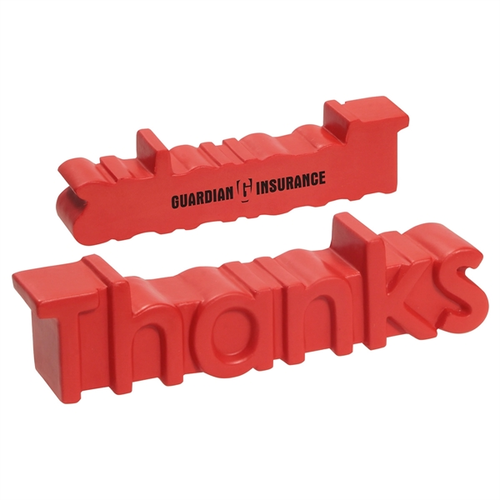 Photo of Thanks Word Stress Reliever