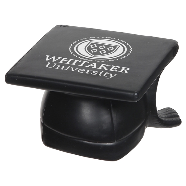 Dark Black color option for Mortarboard Hat Stress Reliever