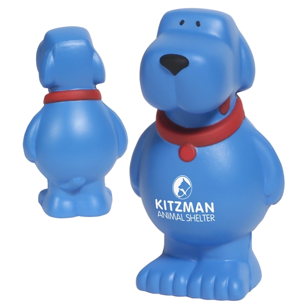 Medium Blue color option for Cartoon Dog Stress Reliever