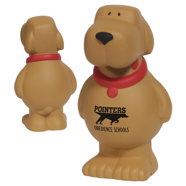 Medium Brown color option for Cartoon Dog Stress Reliever