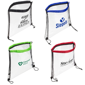 Photo of Clear Vinyl Bag With Drawstring
