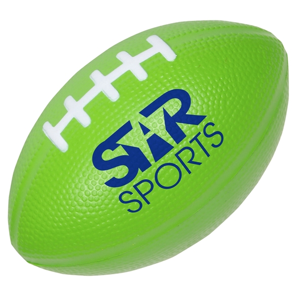 Bright Green color option for Medium Football Stress Reliever